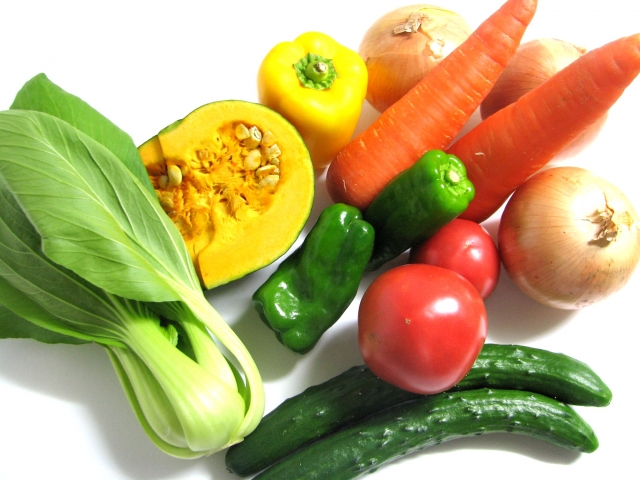 野菜中心の食事を心がけています。カボチャに多く含まれるβーカロチンは、細胞の老化やがん化を防ぐ働きがあり風邪を予防するなどの免疫力強化の働きもある！